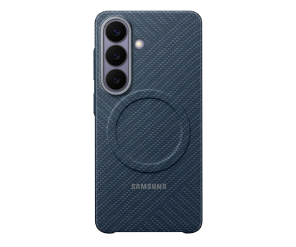 Etui do telefonów SAMSUNG Etui Carbon Magnet do Galaxy S26 granatowe